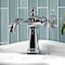 Kingston Brass Single-Handle Bathroom Faucet with Push Pop-Up, Polished Chrome KSD3541CG - alternate 5